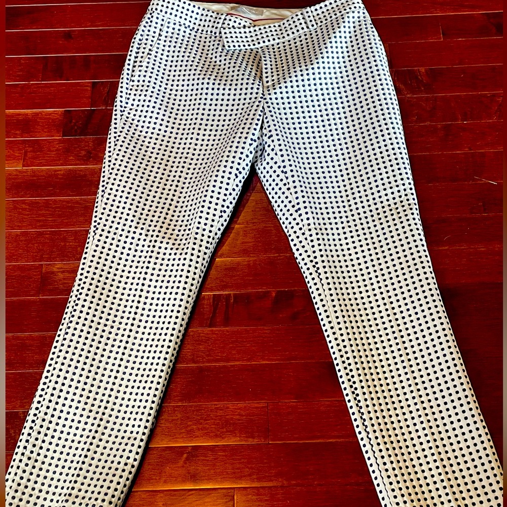 Banana Republic polka dot ankle pant, size 2